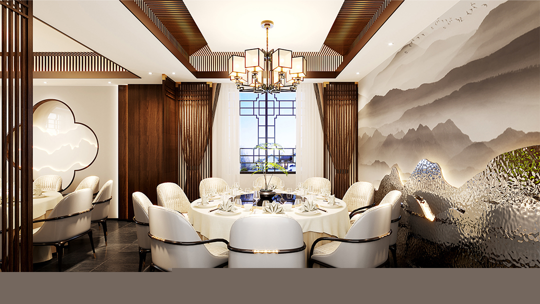 杭州創(chuàng)意中式餐廳裝修設(shè)計(jì)
