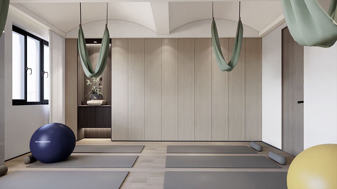 杭州極簡(jiǎn)主義健身空間裝修設(shè)計(jì)