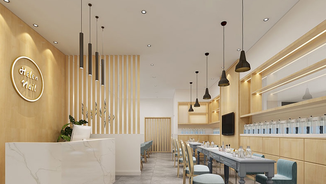 杭州小型美甲店裝修設(shè)計(jì)