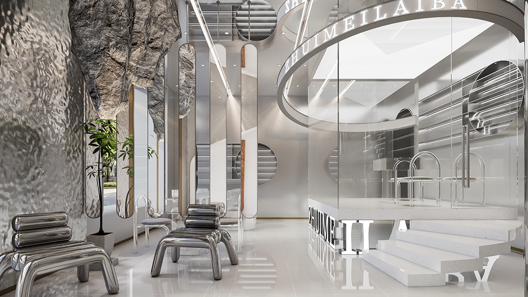 杭州輕奢美容院裝修設(shè)計