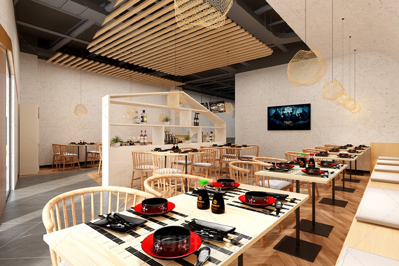 杭州日料店裝修設(shè)計(jì)，專(zhuān)業(yè)日料店裝修公司，打造精致和風(fēng)餐廳