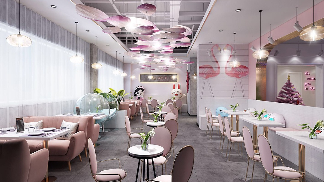 杭州治愈系烘焙店裝修設(shè)計(jì)