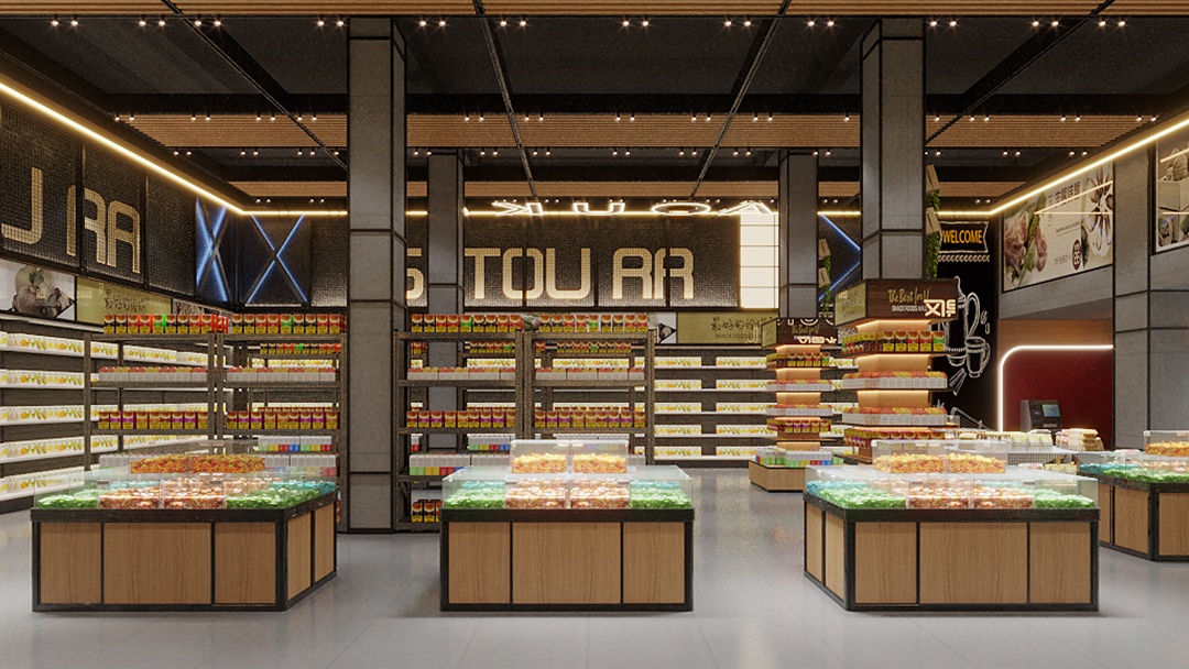 杭州大型倉儲超市裝修設(shè)計
