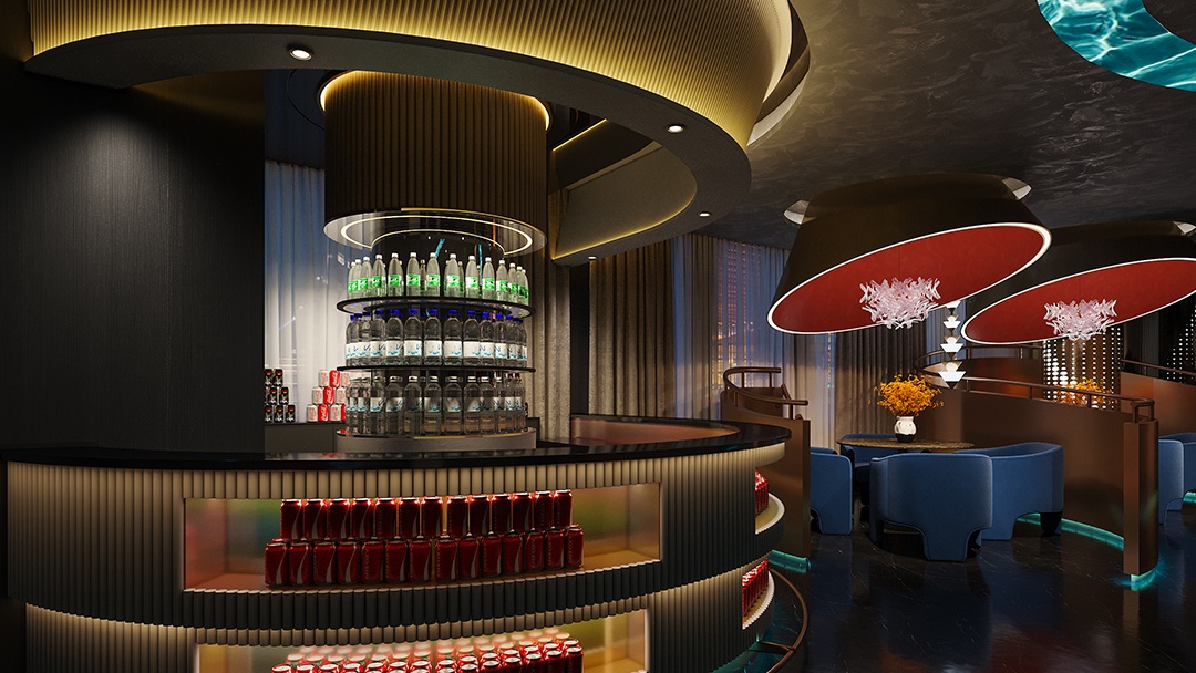 杭州簡歐輕奢風(fēng)足浴會所裝修設(shè)計(jì)