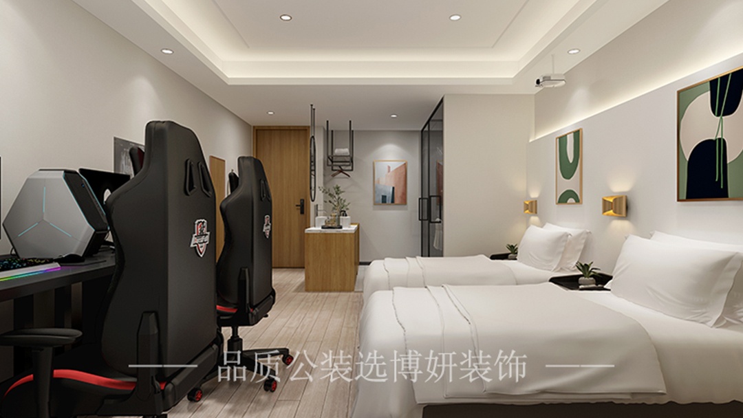 杭州年輕人首選電競酒店裝修設(shè)計