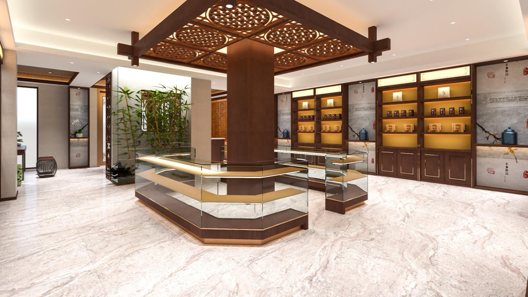 杭州極簡(jiǎn)禪風(fēng)中醫(yī)館裝修設(shè)計(jì)