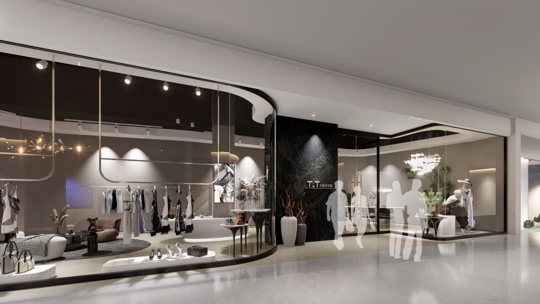 杭州商場(chǎng)女裝專柜裝修設(shè)計(jì)