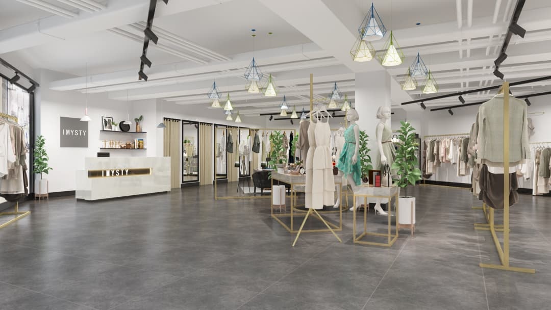 杭州定制化女裝店裝修設(shè)計(jì)