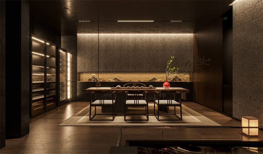 杭州中醫(yī)館裝修設(shè)計(jì)要點(diǎn)：新中式氛圍與現(xiàn)代功能的融合方式。